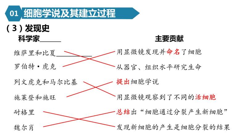 人教版高一生物必修一课件1.1细胞是生命活动的基本单位07