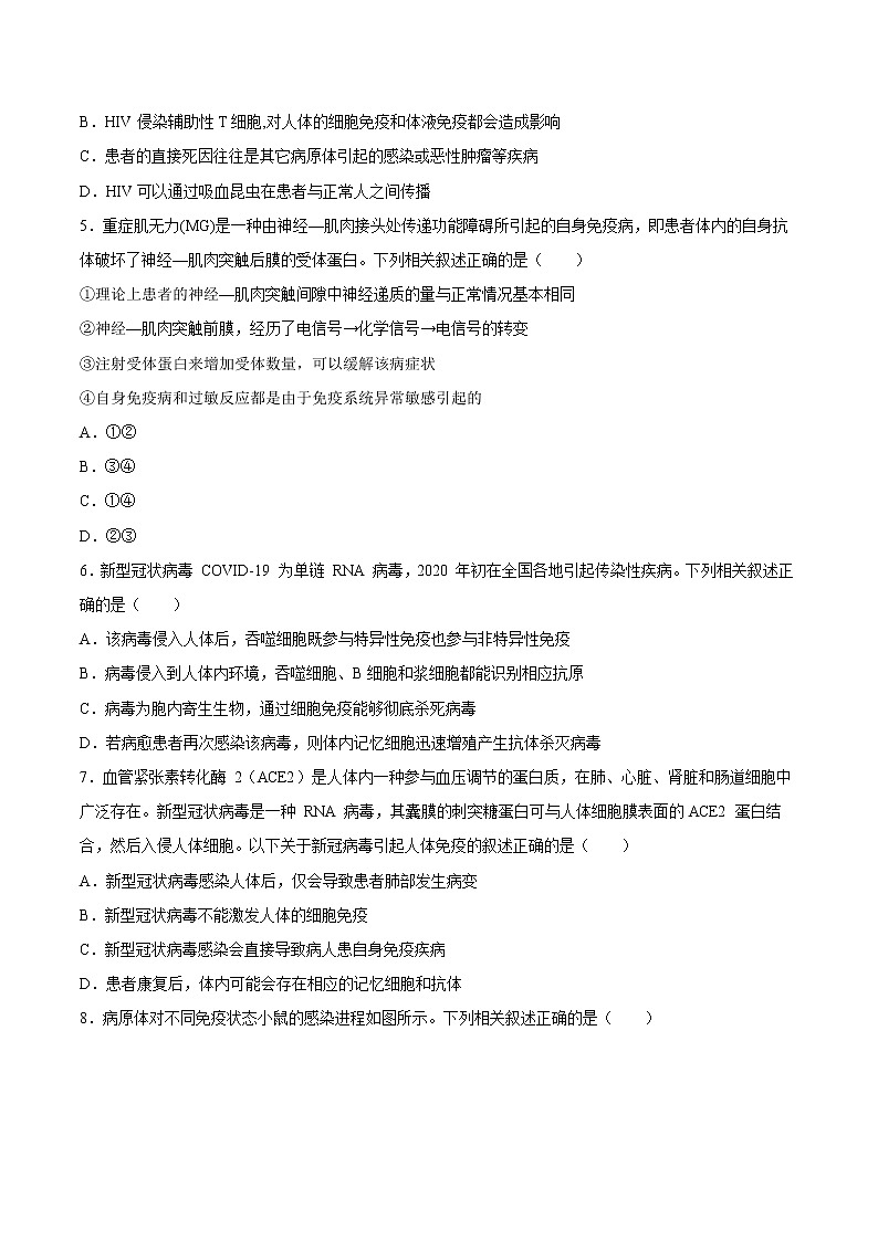 第4章+章末检测-2022-2023学年高二上学期课时同步练(2019人教版选择性必修1)02