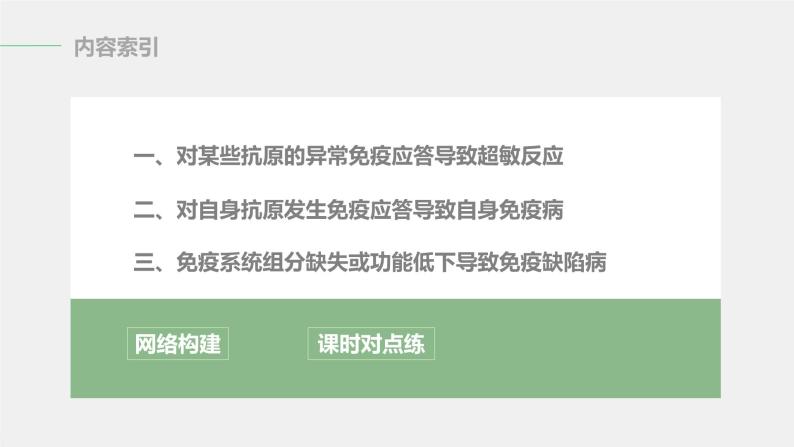 选择性必修1 免疫功能异常引起的疾病（42张） 课件-高中生物新北师大版选择性必修103