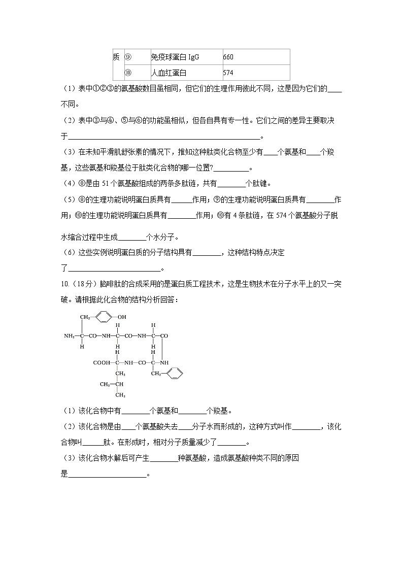 第2章第4节 蛋白质是生命活动的主要承担者第3页