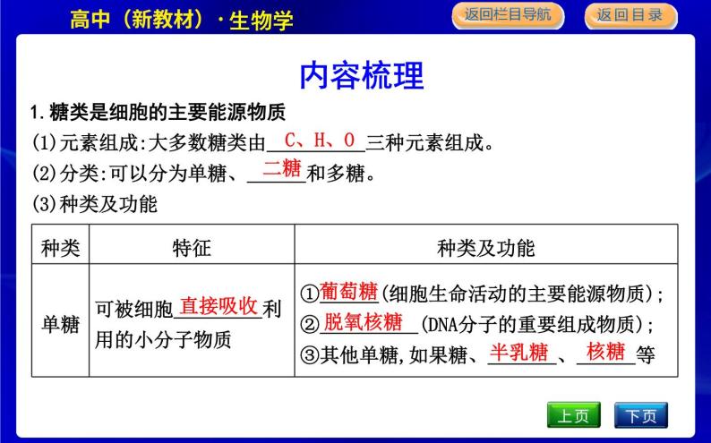 浙科版高中生物必修1分子与细胞第一章细胞的分子组成课时PPT课件05