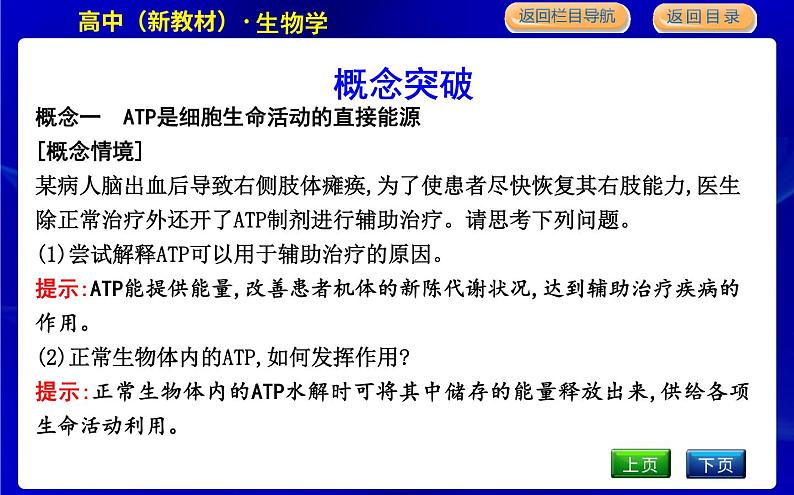 浙科版高中生物必修1分子与细胞第三章细胞的代谢课时PPT课件07