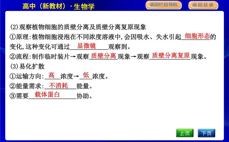 浙科版高中生物必修1分子与细胞第三章细胞的代谢课时PPT课件07