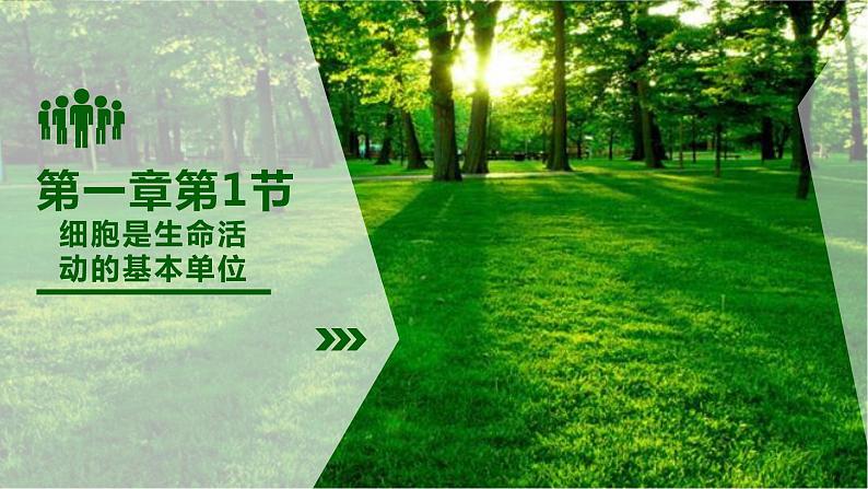 第一章第1节:细胞是生命活动的基本单位第1页