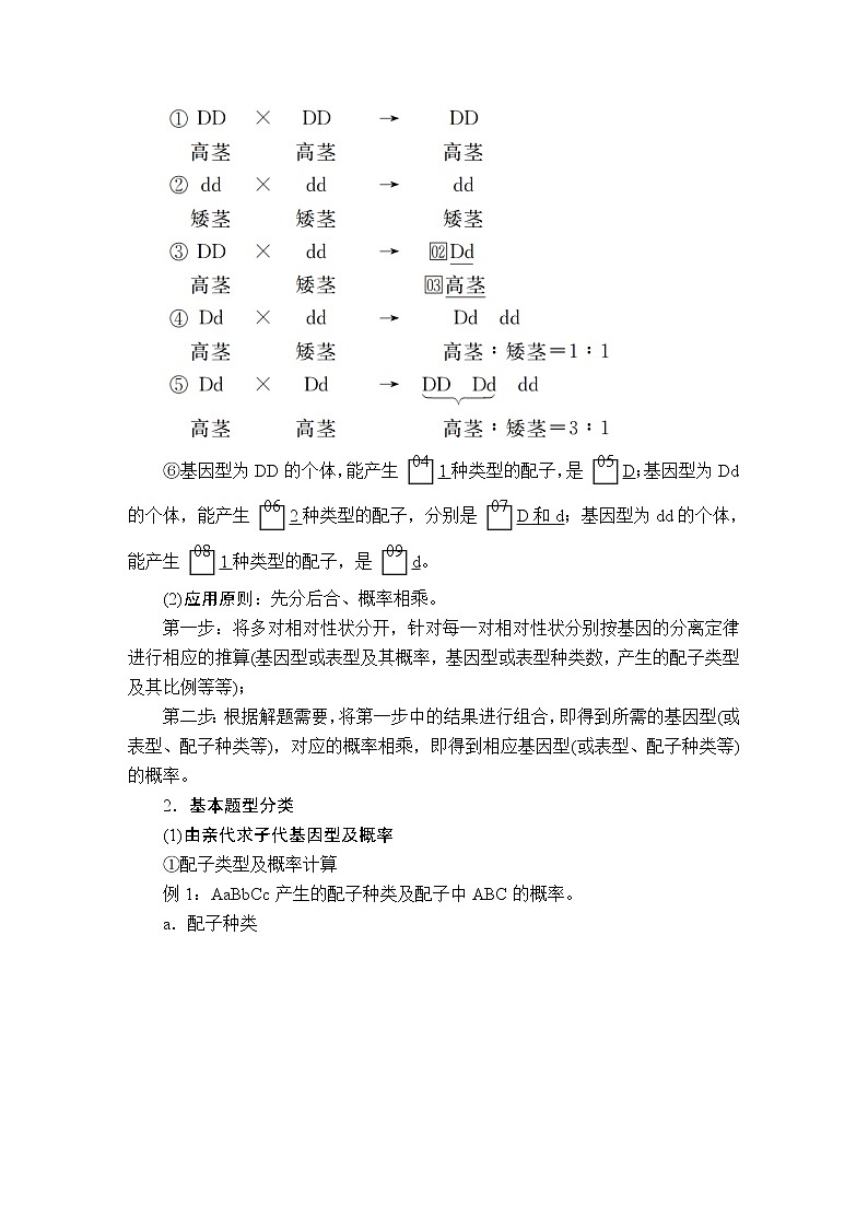 高中生物第二册 第1章 第1节 孟德尔的豌豆杂交实验二) 第2课时第3页