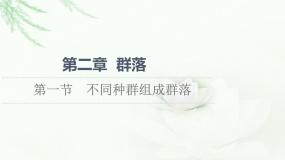 高中生物浙科版 (2019)选择性必修2 生物与环境第二章  群落第一节  不同种群组成群落课文课件ppt