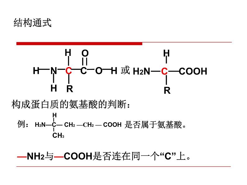 浙科版高中生物必修1第一章第二节 生物大分子以碳链为骨架——蛋白质 课件07