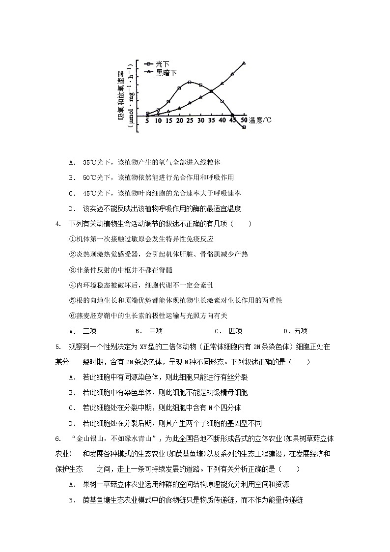 2021江西省丰城中学、高安二中等六校高三1月联考理综生物试题含答案第2页