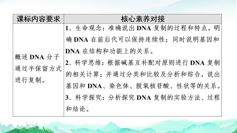 苏教版高中生物必修2第2章第2节第2课时DNA分子的复制课件02