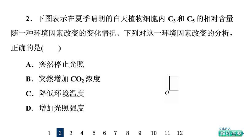 人教版高考生物一轮总复习课时质量评价9光合作用与能量转化课件04