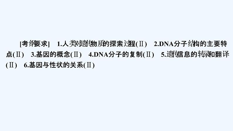 【最新版】23届生物新高考二轮专题复习之专题4 遗传的分子基础【同步课件】第1页