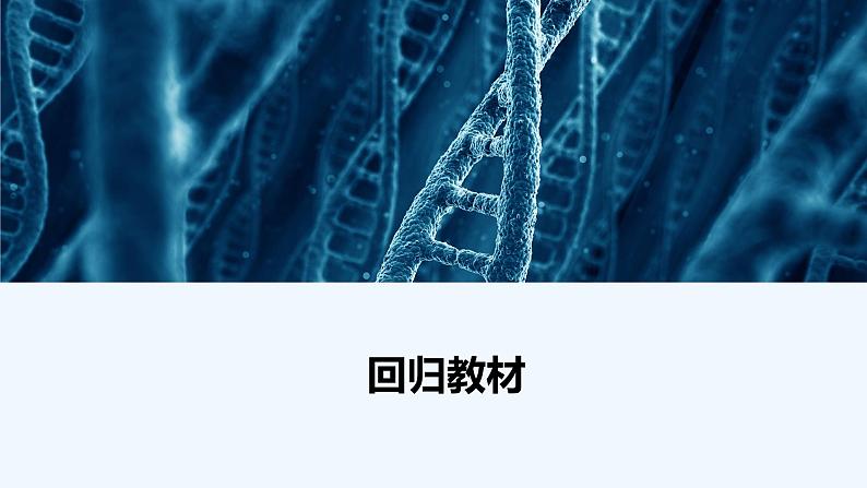 【最新版】23届生物新高考二轮专题总结+练习之专题4 遗传的分子基础【同步课件】第1页