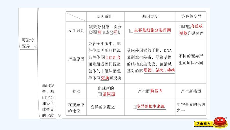 【最新版】23届生物新高考二轮专题总结+练习之专题6 生物的变异、育种和进化【同步课件】第3页