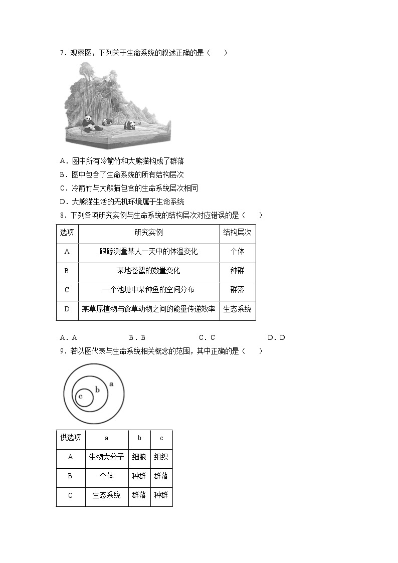 1.1 细胞是生命活动的基本单位-高中生物 课件+练习（人教版2019 必修一）02