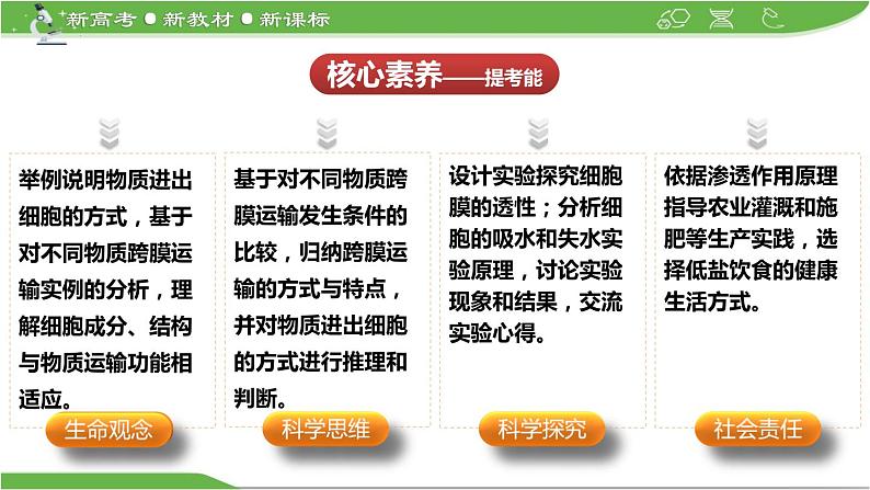 【高考大一轮单元复习】高考生物单元复习课件与检测-第06讲《细胞内物质输入和输出》第3页