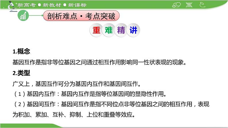 【高考大一轮单元复习】高考生物单元复习课件与检测-微专题07《自由组合定律中的特殊情况》(新教材新高考)第4页