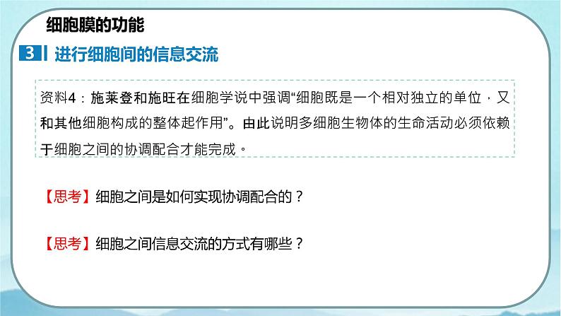 3.1 细胞膜的结构和功能(课件)第8页