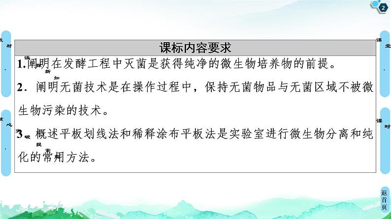 高中生物选择性必修三 第1章 第2节 第1课时 微生物的基本培养技术 课件第2页
