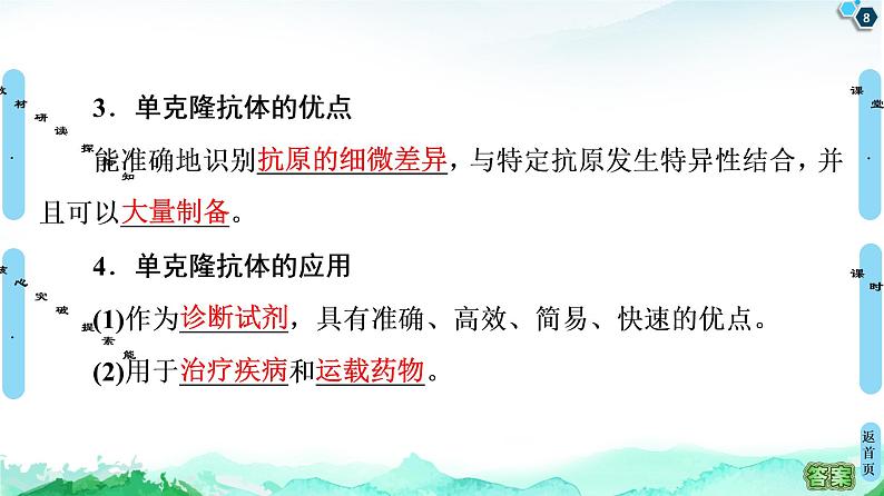 高中生物选择性必修三 第2章 第2节 第2课时 动物细胞融合技术与单克隆抗体 课件第8页