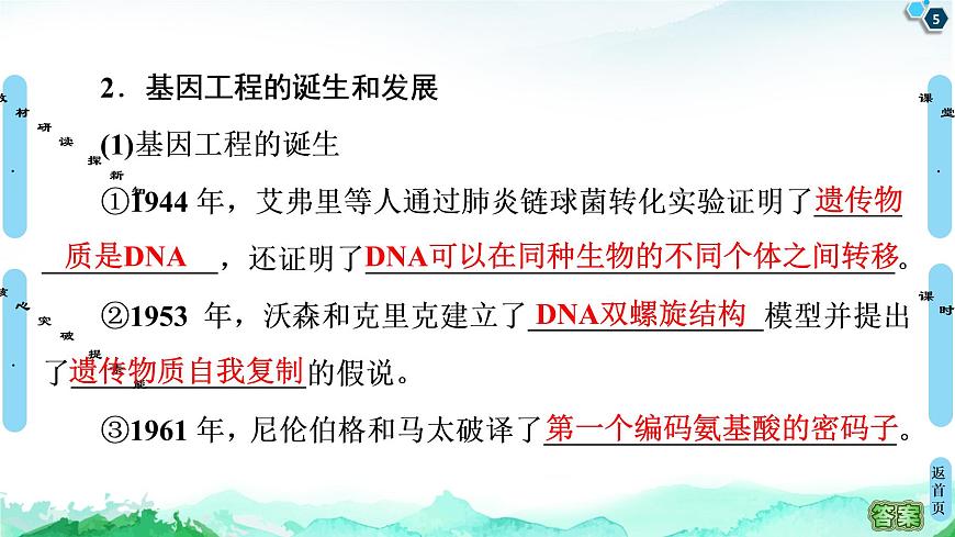 高中生物選擇性必修三  第3章 第1節(jié) 重組DNA技術(shù)的基本工具 課件第5頁