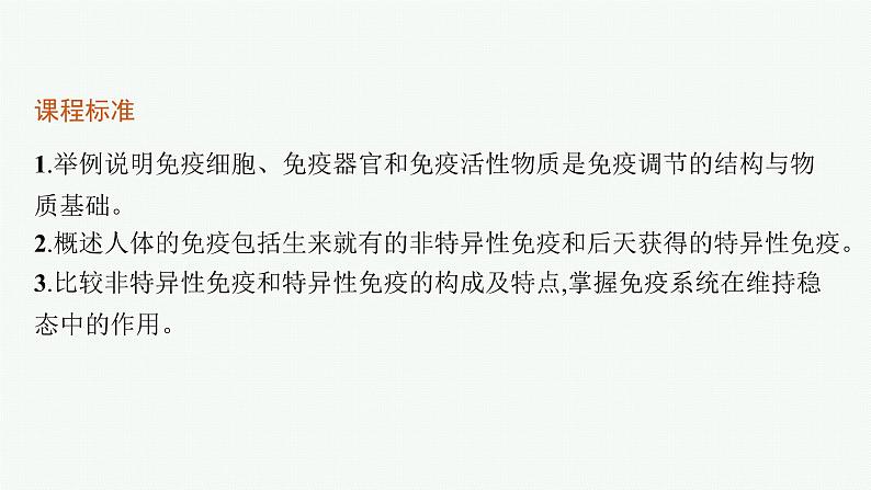 人教版高中生物选择性必修一免疫系统的组成和功能课件第3页