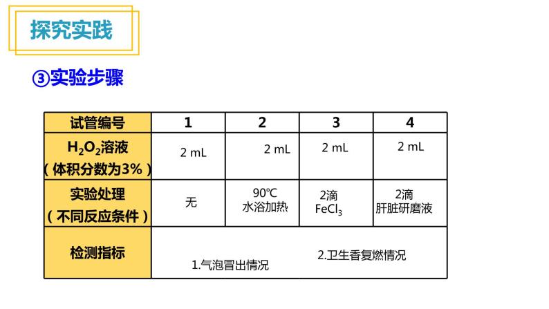 人教版高中生物高一必修一分子与细胞课件5.1降低化学反应活化能的酶(第1课时)08