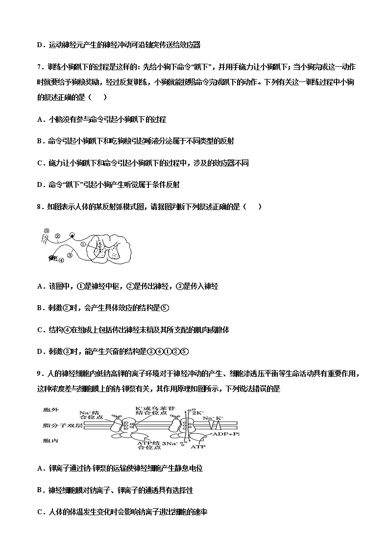 2023届河北省衡水中学、泰华中学高三决胜新高考生物密卷(11)含答案第3页