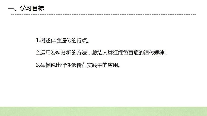 2019人教版高中生物必修二2.3《伴性遺傳》課件第3頁