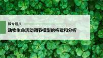 (新高考)2023年高考生物一轮复习课件第8单元微专题八动物生命活动调节模型的构建和分析(含解析)