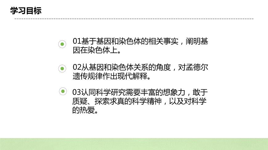 2019人教版高中生物必修二2.2《基因在染色體上》課件第4頁