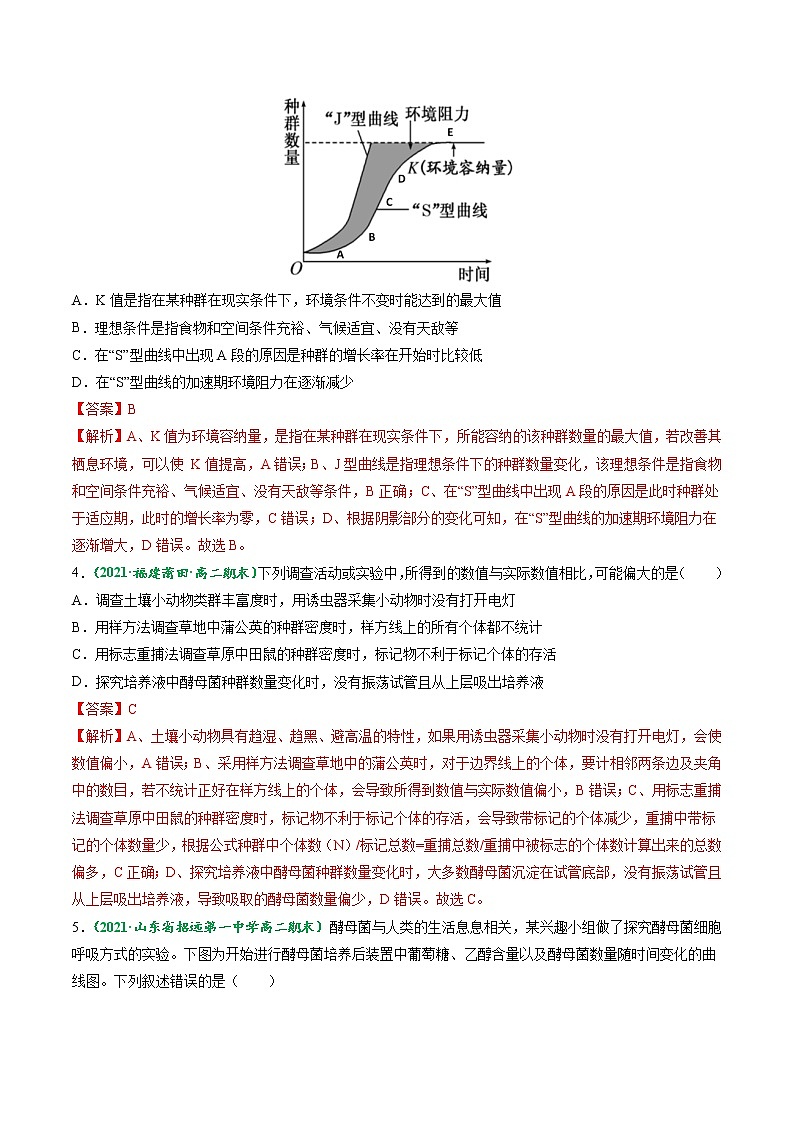 【期末综合备考】人教版(2019)生物高二专题备考:期末试卷02 (选择性必修2)(解析版)第2页