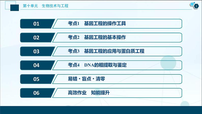 (新高考)高考生物一轮复习讲义课件第34讲基因工程 (含解析)第2页