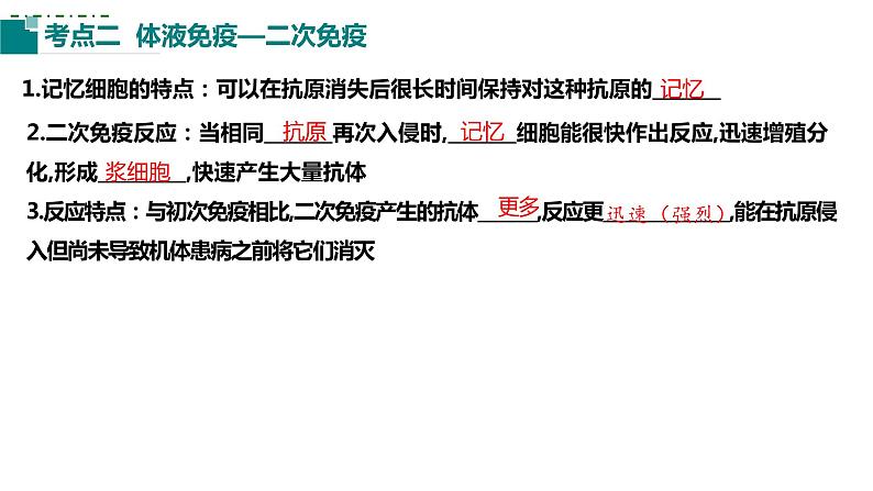 2023届高三生物一轮复习课件:第25讲 免疫调节(第二课时)07