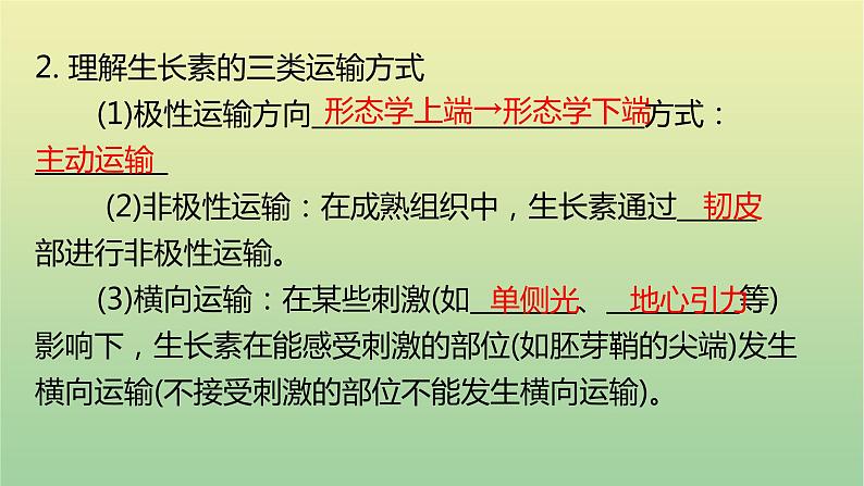 2023届高考生物二轮复习植物激素的调节课件06