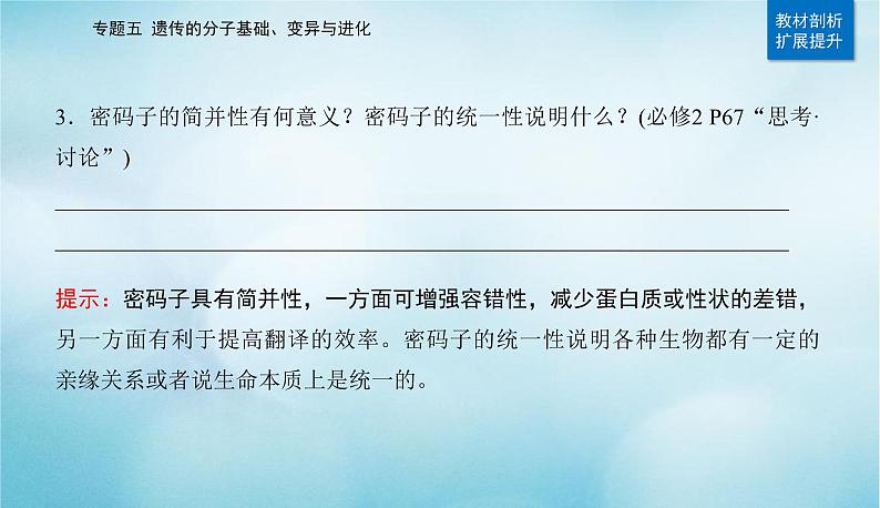 2023届高考生物二轮复习遗传的分子基础课件第5页
