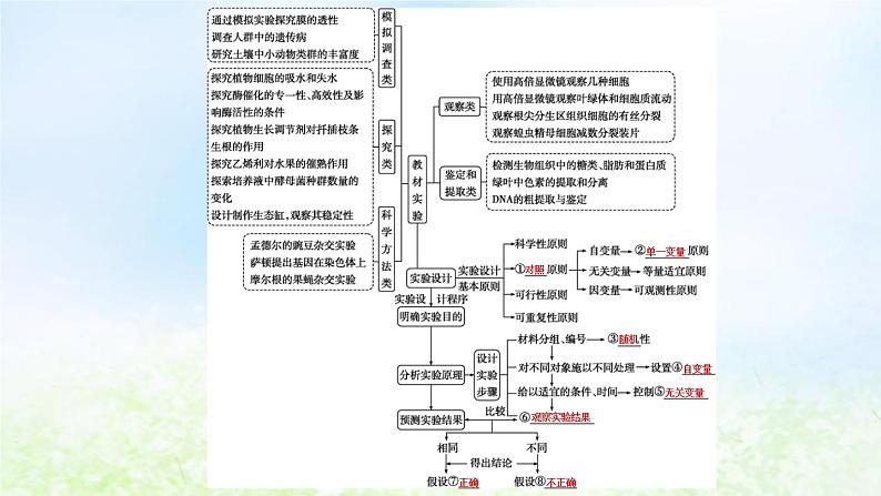 2023届高考生物二轮复习第20讲实验与探究课件04