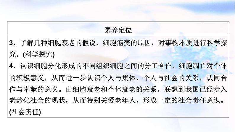 2023届高考生物二轮复习细胞的分化、衰老、凋亡和癌变课件第7页