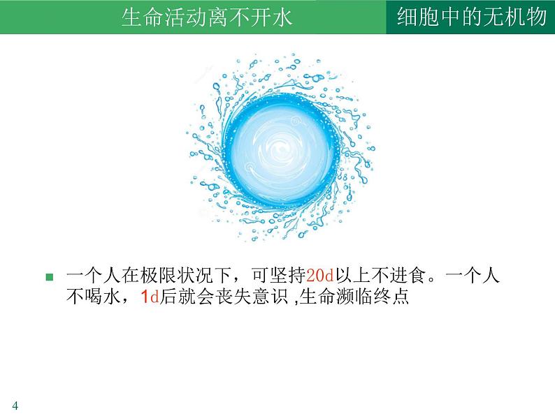 2.2 细胞中的无机物课件2022-2023学年高一上学期生物人教版必修1第4页