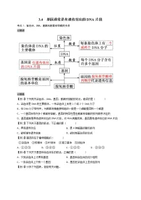 高中第4节 基因通常是有遗传效应的DNA片段随堂练习题