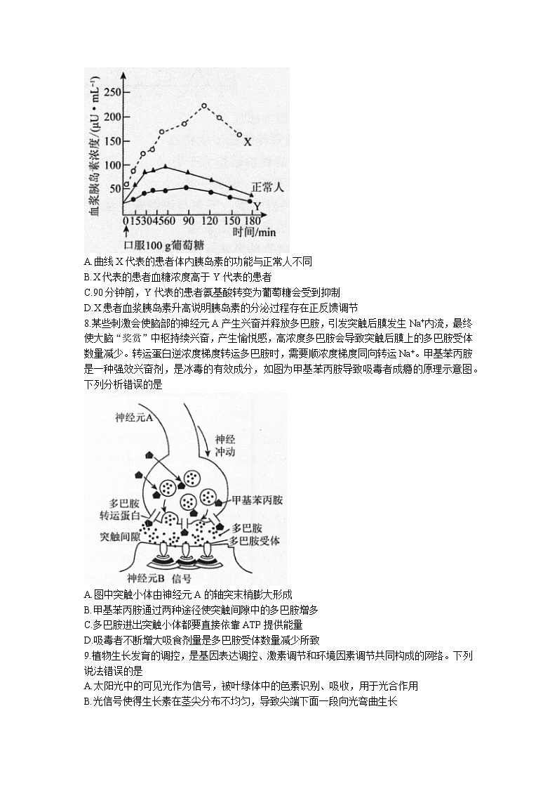 2022-2023学年辽宁省实验中学名校联盟高三上学期1月高考模拟调研卷(二)生物(word版)第3页