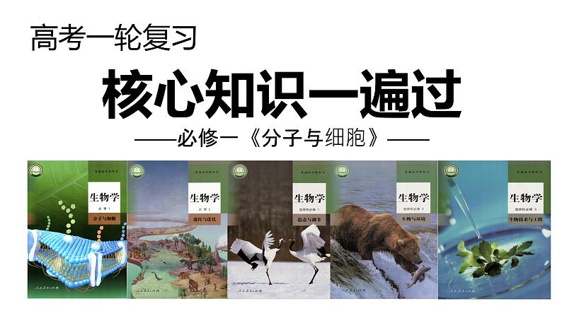 第05讲 细胞膜的结构与功能-备战2023年高考生物一轮复习(新教材新高考)课件PPT第1页