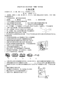 2023泸县五中高一下学期3月月考生物试题含答案