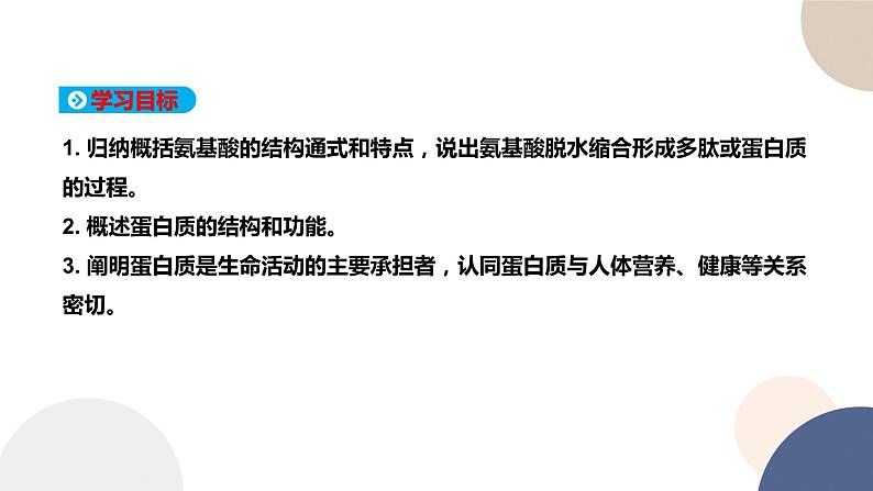 第一章- 第三节 细胞中的蛋白质和核酸 课时1(课件PPT)第2页