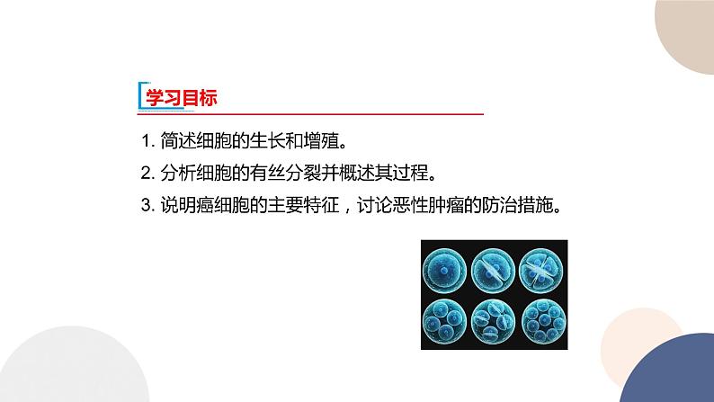第四章- 第一节 细胞通过分裂增殖(课件PPT)02
