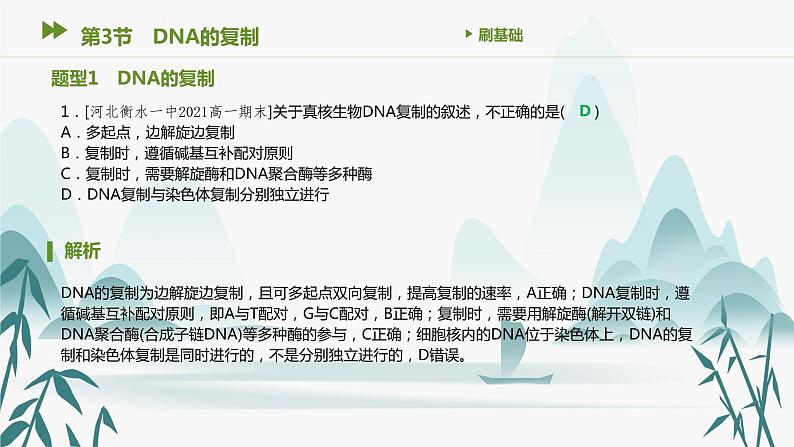 第3章 基因的本质 第3节 DNA的复制课件PPT第2页
