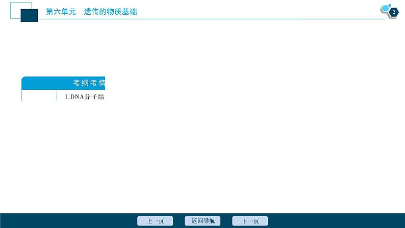 高中生物高考2 第六单元 第18讲 DNA分子的结构、复制及基因的本质课件PPT第3页