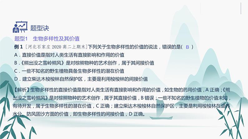 第4章 人与环境 第2节 生物多样性及其保护课件PPT第7页