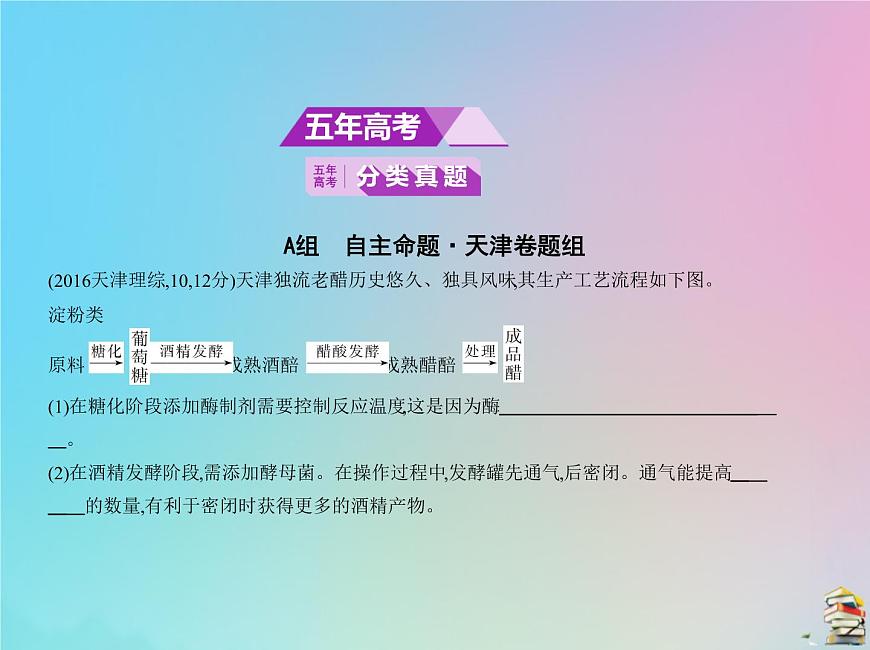 高中生物高考2020屆高考生物一輪復(fù)習(xí)專題24生物技術(shù)實(shí)踐課件第2頁
