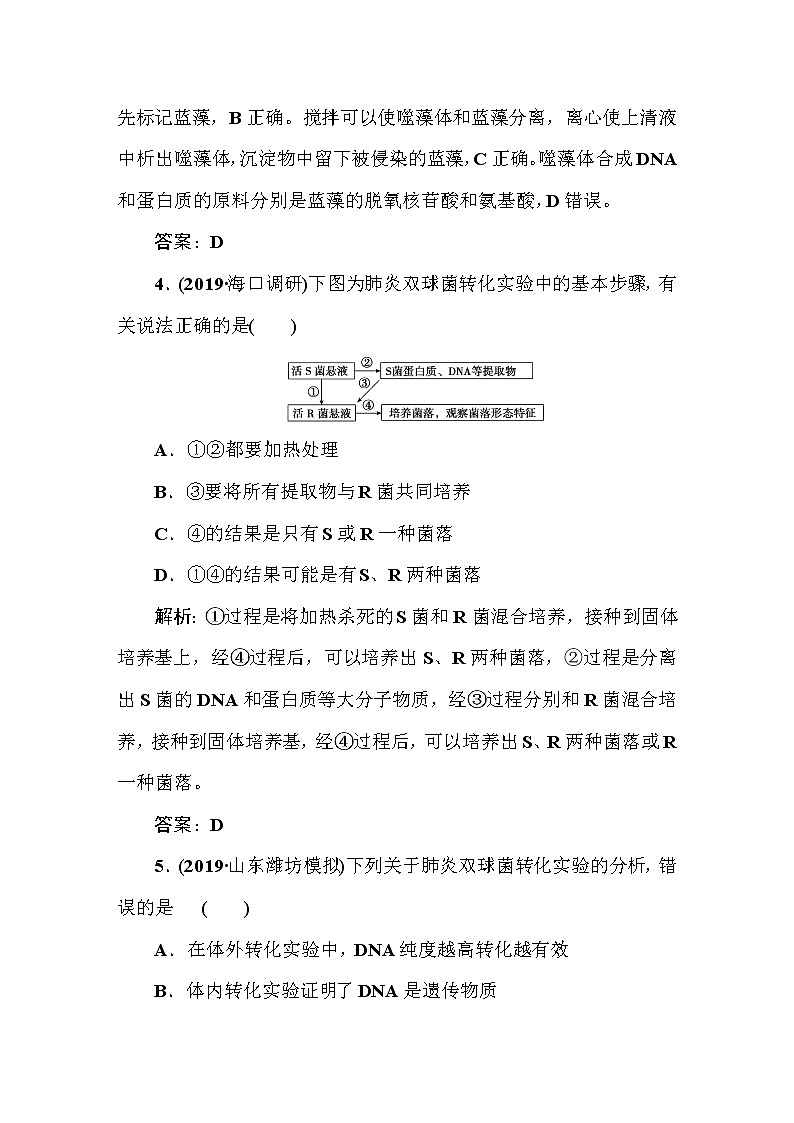 高中生物高考课时作业24第3页