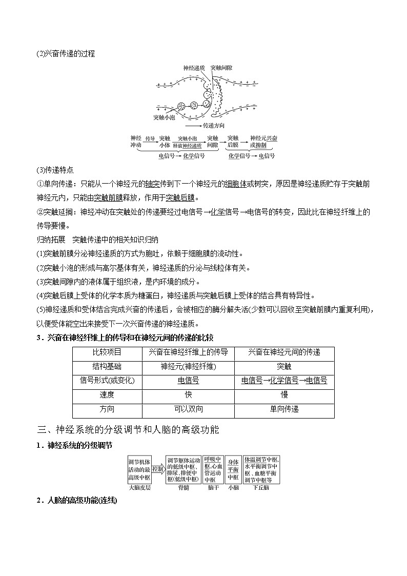 专题34 神经调节(教师版)第3页